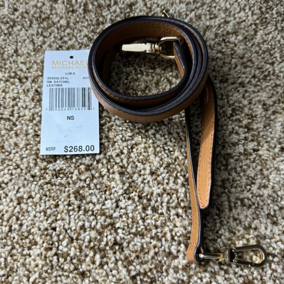 NWT Michael Kors Luka Small Leather Satchel - Picture 7 of 7